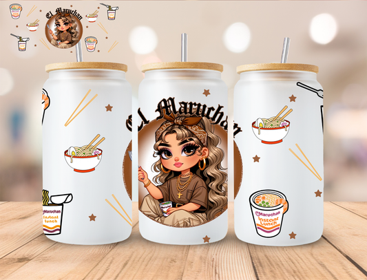 El Maruchan - 16 oz / 20 oz Libby UV DTF Wrap