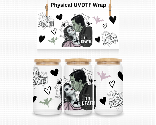 Franken And Bride - 16 oz / 20 oz Libby UV DTF