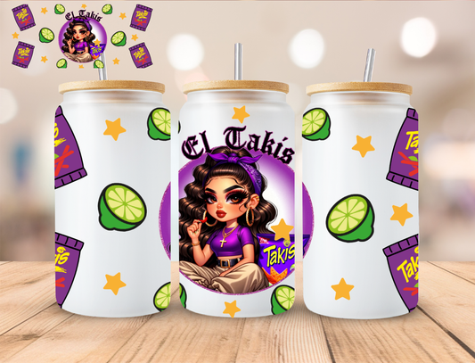 El Takis - 16 oz / 20 oz Libby UV DTF Wrap