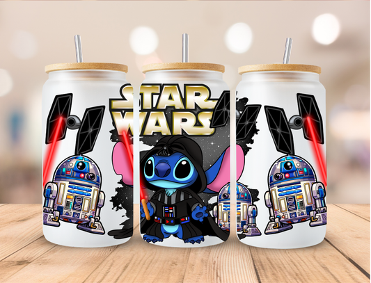 Character Star Wars Alien - 16 oz / 20 oz Libby UV DTF Wrap