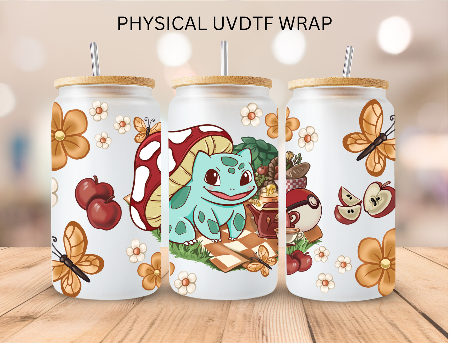 Turtle Poke - 16 oz / 20 oz Libby UV DTF