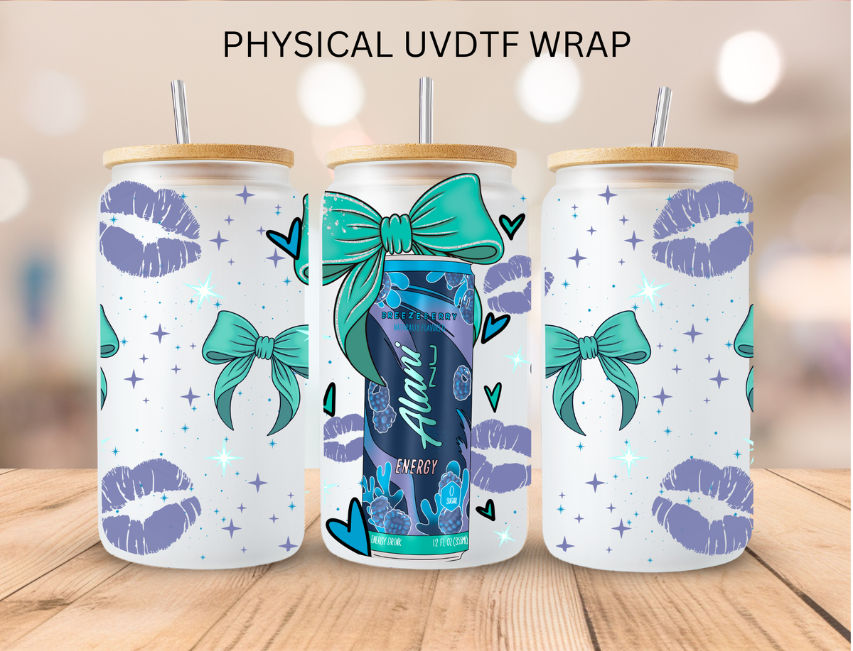Coquette Soda Alani Energy - 16 oz / 20 oz Libby UV DTF