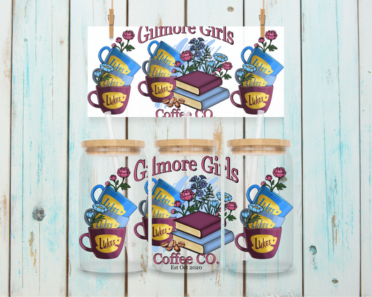 Gilmore Girls - 16 oz / 20 oz Libby UV DTF Wrap CStage EXCLUSIVE