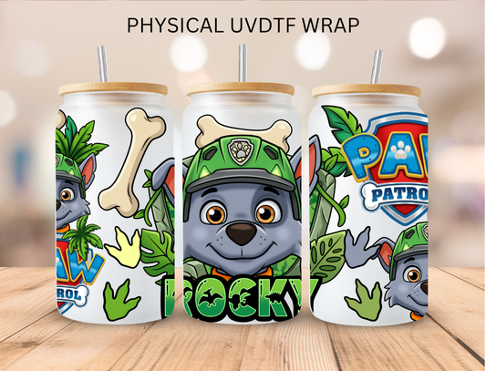 Patrol Dogs Rocky - 16 oz / 20 oz Libby UV DTF Wrap