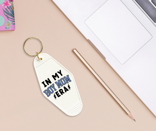 In My Boy Mom Era - UVDTF Motel Keychain Set Of 6 RTS