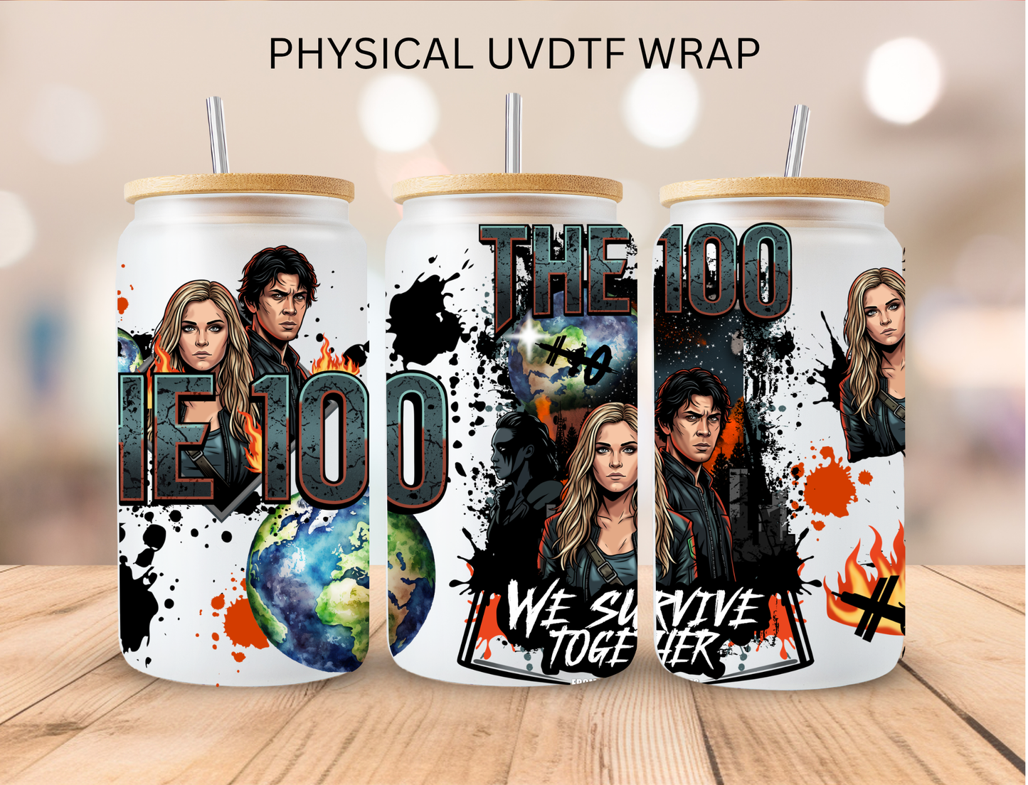 The 100 - 16 oz / 20 oz Libby UV DTF Wrap