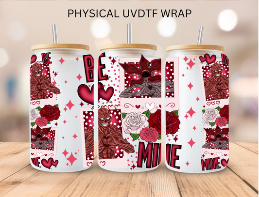Valentine Stranger Things - 16 oz / 20 oz Libby UV DTF