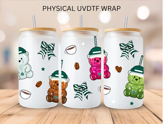 Bearista - 16 oz / 20 oz Libby UV DTF Wrap