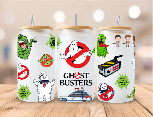 Ghostbusters - 16 oz / 20 oz Libby UV DTF Wrap