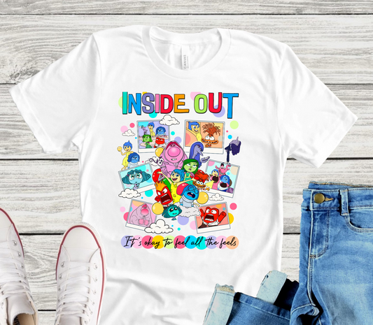 Inside Out Emotions - Adult DTF Print Transfer