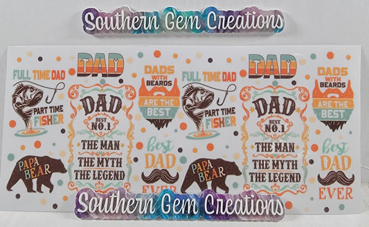Random Bundle Of UV DTF Decals 10 Pack – Southern Gem Creations