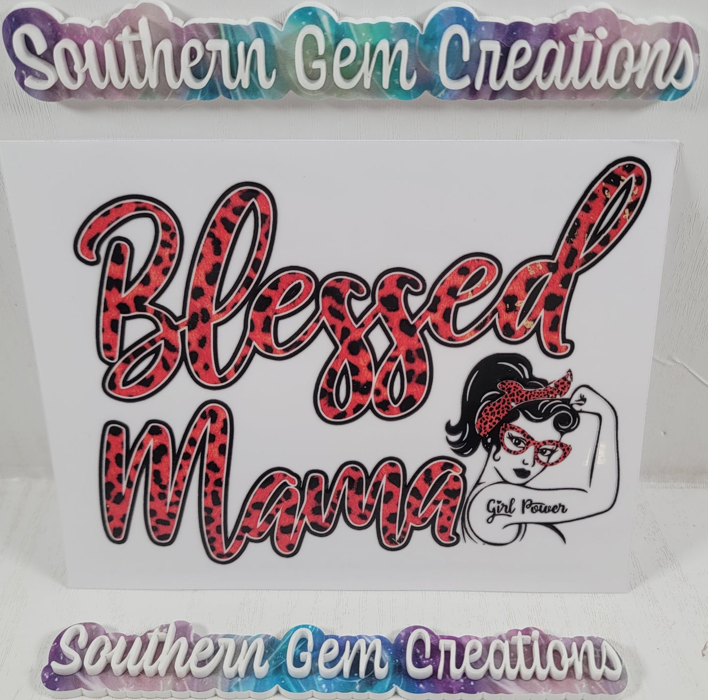 Blessed Mama - UVDTF decals RTS