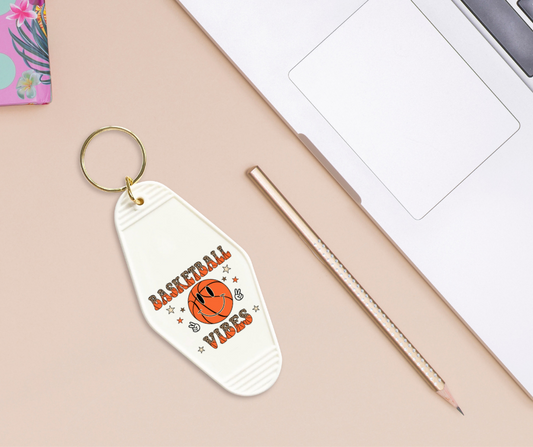 Basketball Vibes - UVDTF Motel Keychain Set Of 6