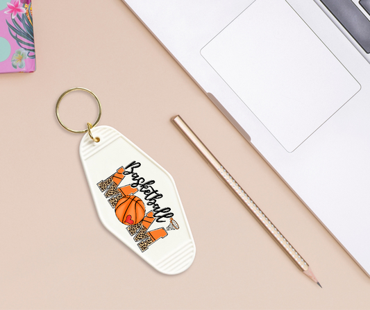 Basketball Mom - UVDTF Motel Keychain Set Of 6