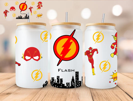 Speed Guy - 16 oz / 20 oz Libby UV DTF Wrap