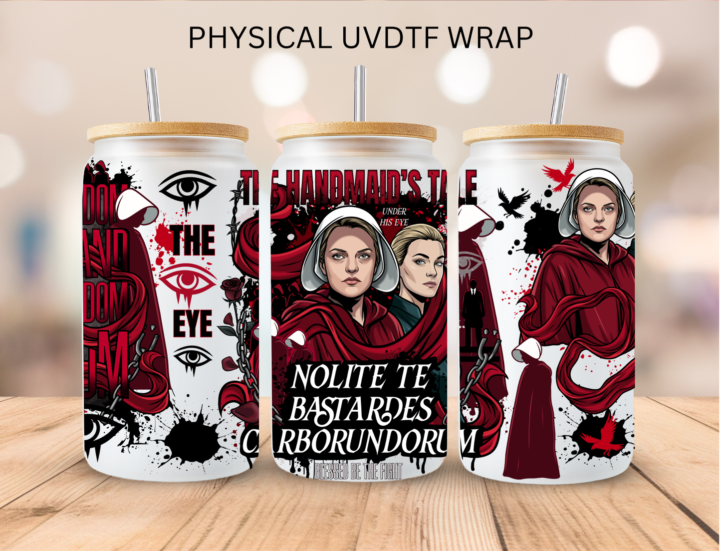 Handmaid - 16 oz / 20 oz Libby UV DTF Wrap