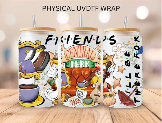 Central Perk - 16 oz / 20 oz Libby UV DTF Wrap