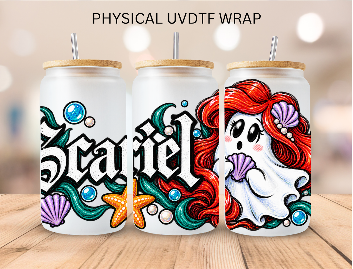 Scariel  - 16 oz / 20 oz Libby UV DTF Wrap