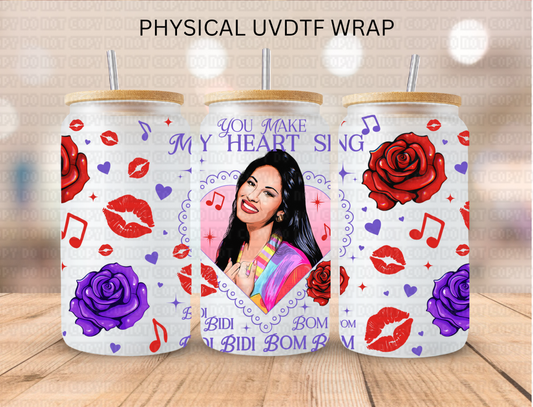 Selena - 16 oz / 20 oz Libby UV DTF