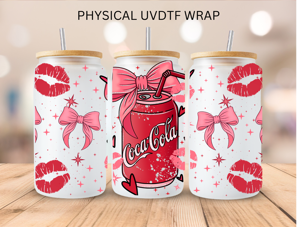 Coquette Soda Cola - 16 oz / 20 oz Libby UV DTF