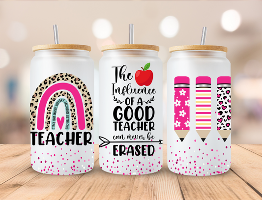 Good Teacher - 16oz Libby UV DTF Wrap