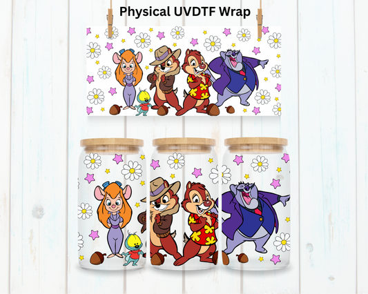 Chip n Dale Crew - 16 oz / 20 oz Libby UV DTF