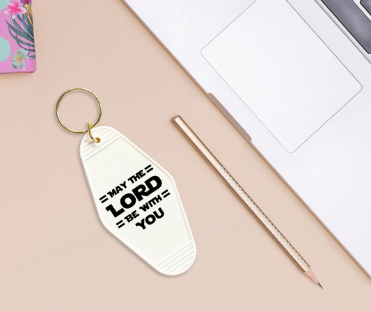 May The Lord Be With You - UVDTF Motel Keychain Set Of 6 RTS