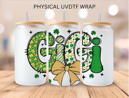 St. Patrick's Gigi - 16 oz / 20 oz Libby UV DTF