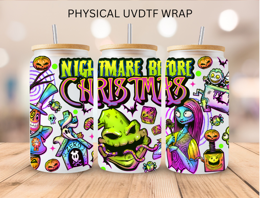Halloween NBC - 16 oz / 20 oz Libby UV DTF Wrap