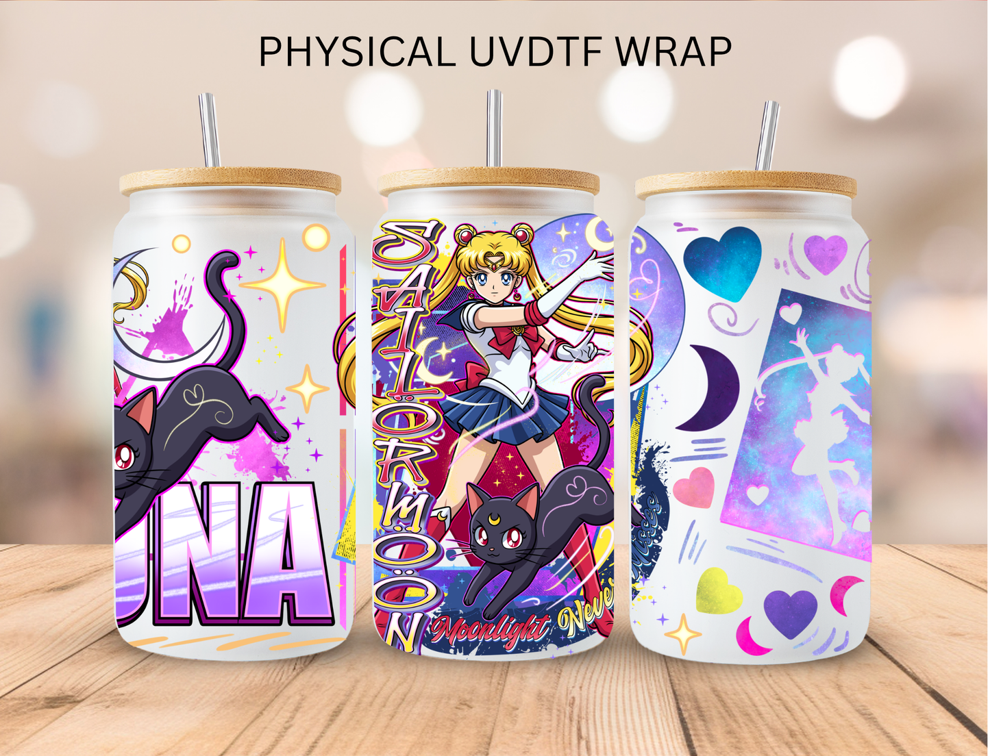 Sailor Girl - 16 oz / 20 oz Libby UV DTF Wrap
