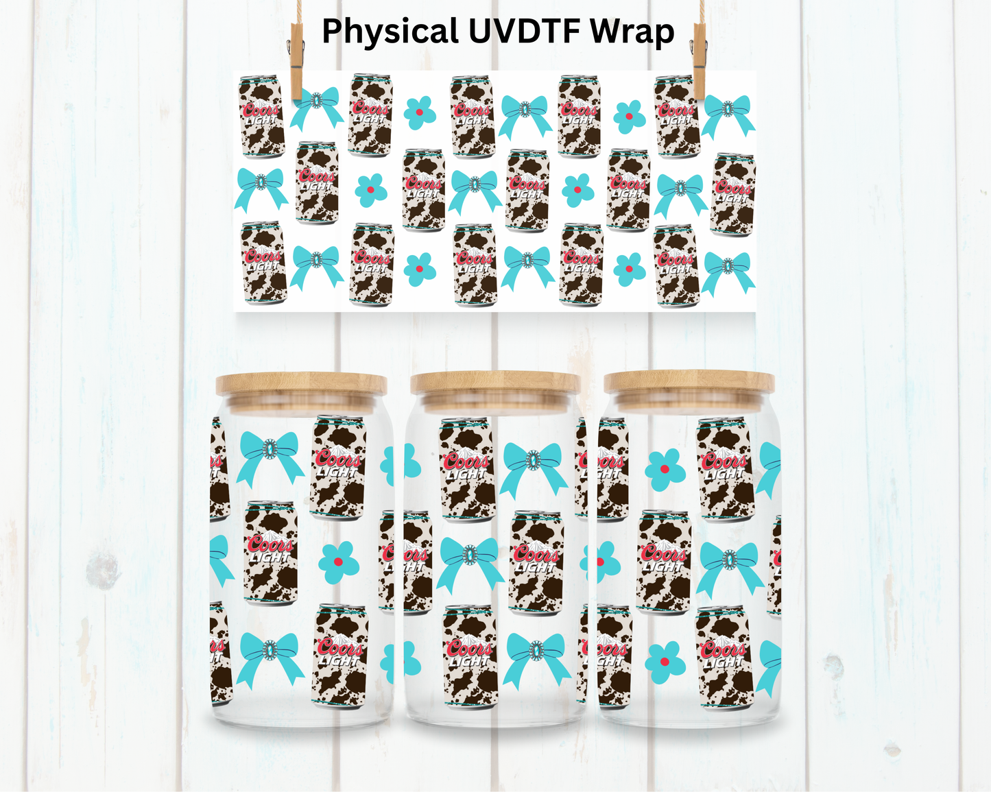 Lemon Lime Canned Soda - 16 oz / 20 oz Libby UV DTF