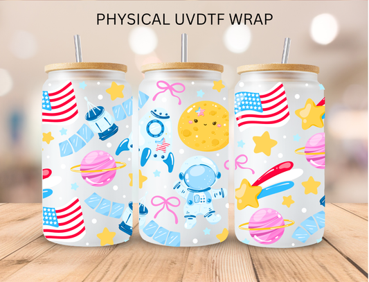 Cottagecore Space - 16 oz / 20 oz Libby UV DTF Wrap