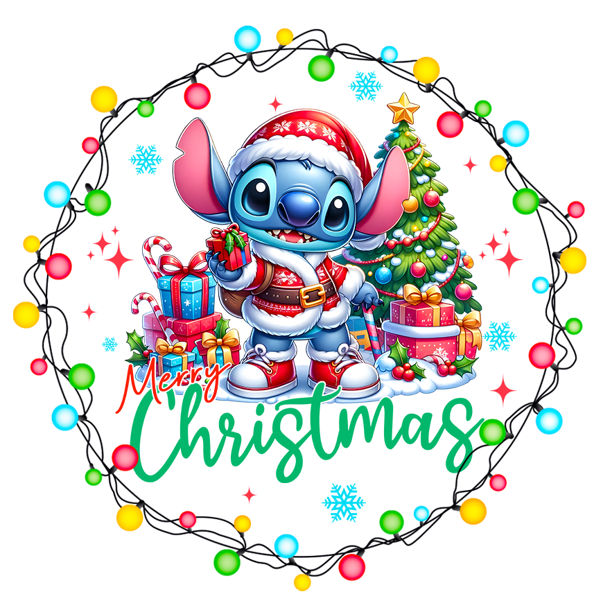 Cartoon Heros Christmas Ornament Bundle 2.8 Inch - Ornament UVDTF Decal