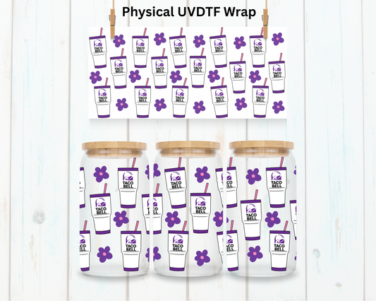 Tacos Beverage - 16 oz / 20 oz Libby UV DTF