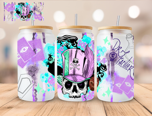 Magic Villian Doctor - 16 oz / 20 oz Libby UV DTF Wrap