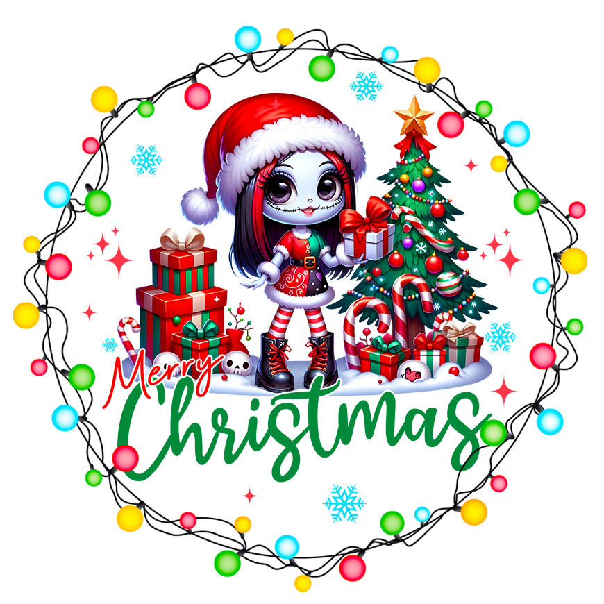 Cartoon Heros Christmas Ornament Bundle 2.8 Inch - Ornament UVDTF Decal