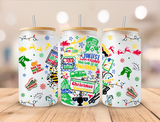 Copy of Conchita Its Cold Outside - 16 oz Libby UV DTF Wrap