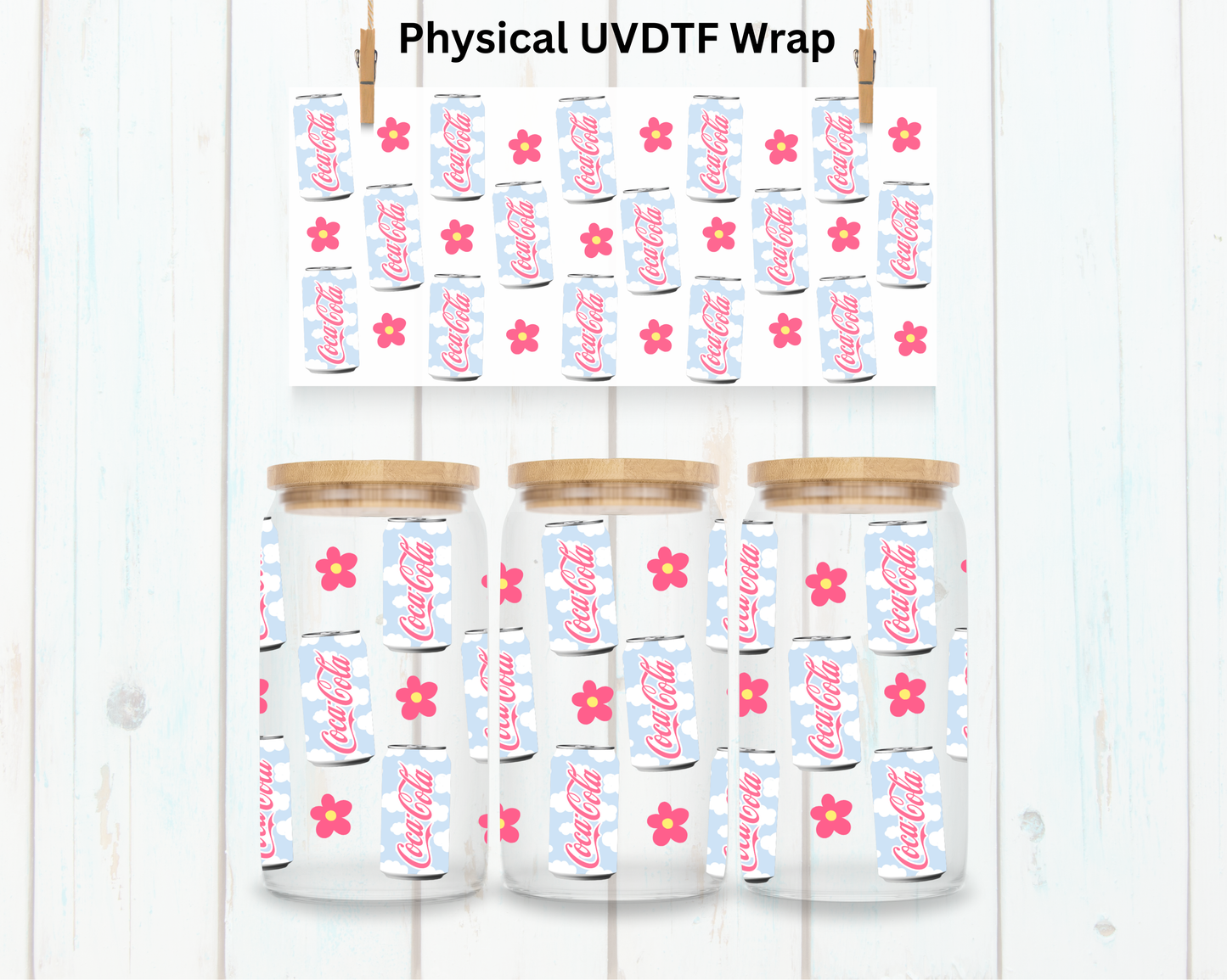 Cola Canned Soda - 16 oz / 20 oz Libby UV DTF