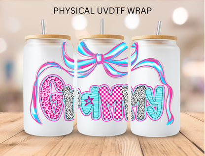 Family Names - 16 oz / 20 oz Libby UV DTF