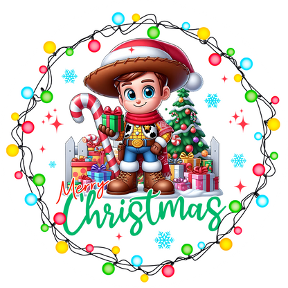 Cartoon Heros Christmas Ornament Bundle 2.8 Inch - Ornament UVDTF Decal