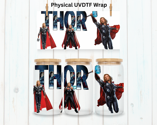 God Of Thunder - 16 oz / 20 oz Libby UV DTF