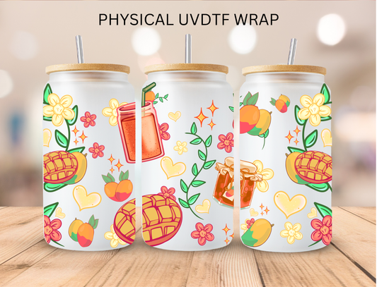 Mango Juice And Jam - 16 oz / 20 oz Libby UV DTF