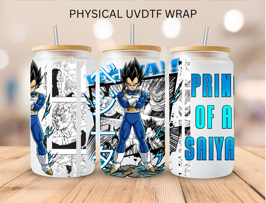 Vageta - 16 oz / 20 oz Libby UV DTF Wrap