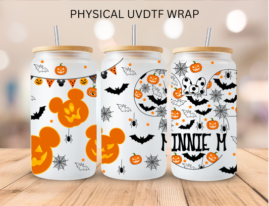 Halloween Mouse - 16 oz / 20 oz Libby UV DTF Wrap