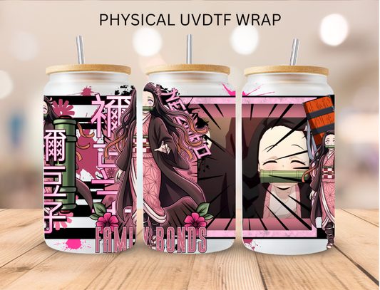 Family Bonds - 16 oz / 20 oz Libby UV DTF Wrap
