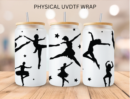 Ballerina - 16 oz / 20 oz Libby UV DTF Wrap