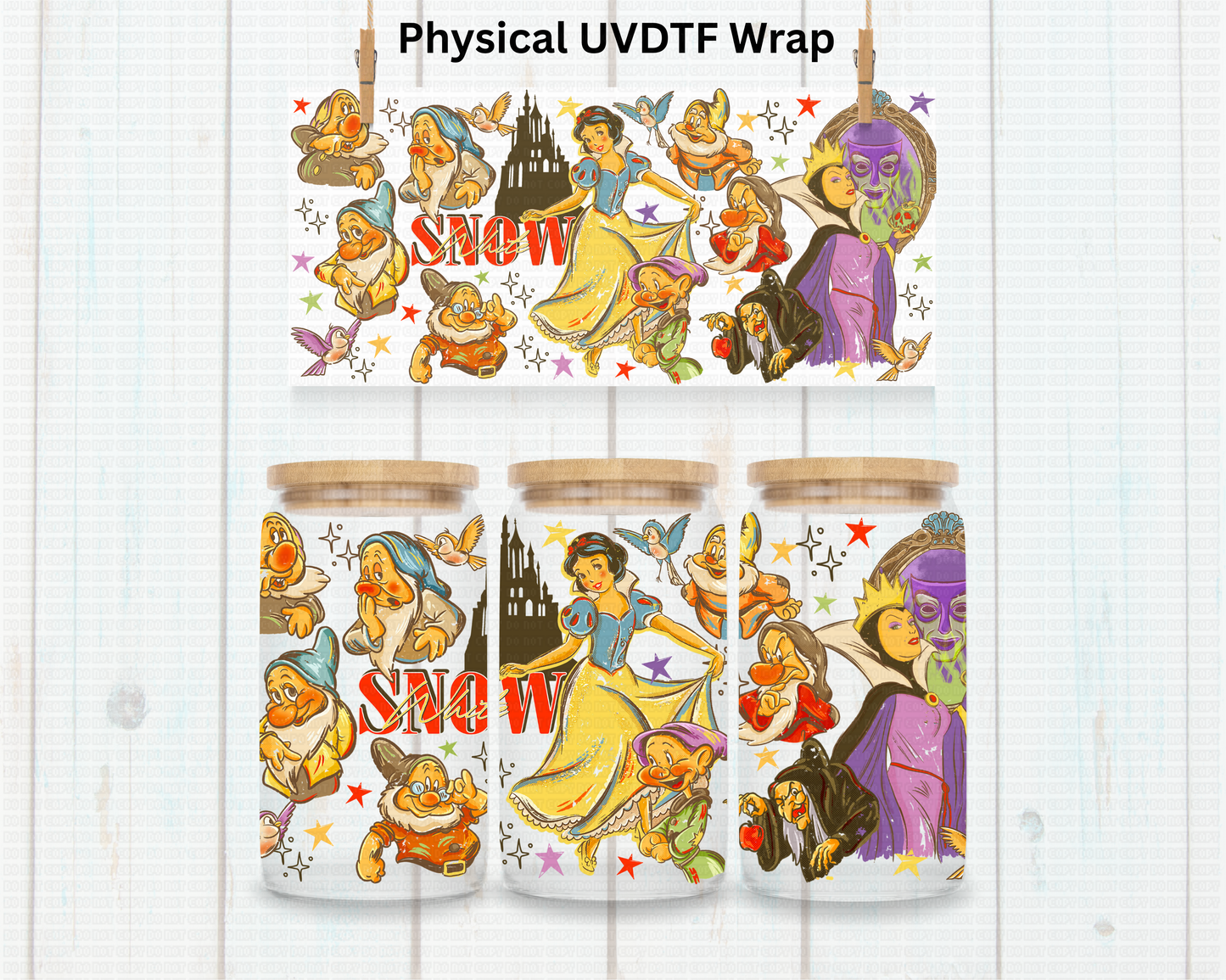 Animal Princess - 16 oz / 20 oz Libby UV DTF