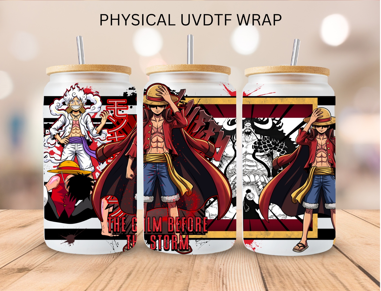 The Calm before The Storm - 16 oz / 20 oz Libby UV DTF Wrap