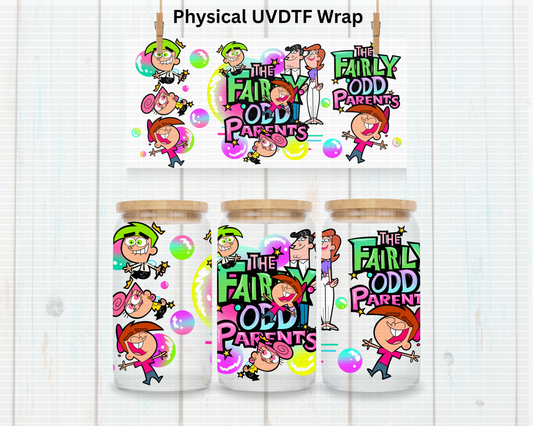 Exclusive Fairy Parents - 16 oz / 20 oz Libby UV DTF