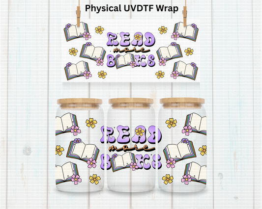 Read More Books - 16 oz / 20 oz Libby UV DTF